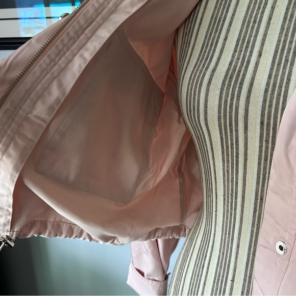 ATM Anthony Thomas Melillo Sporty Cargo Jacket in Oyster Pink Sz M - Picture 5 of 11